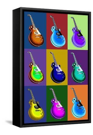 アート・デザイン・音楽 The electric guitar collection Colorful_Modern_Electric_Guita
