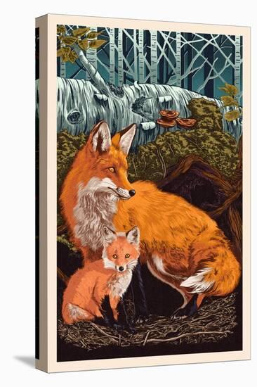 Stretched Canvas Print, , large