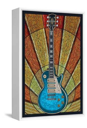 ギター Mosaic Mosaic Guitar Rock and Roll, Shabby Chic