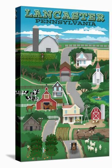 Stretched Canvas Print, , large
