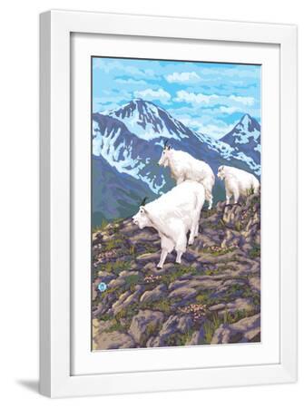 Mountain Goats Decorative Art Wall Art: Prints, Paintings