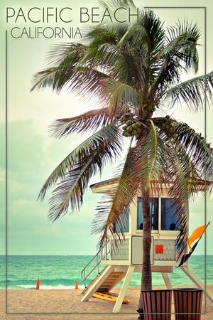 30X40 California Life Guard Stations With Black Frame