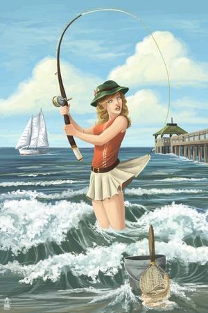 Fishing Humor Decorative Art Wall Art: Prints, Paintings & Posters