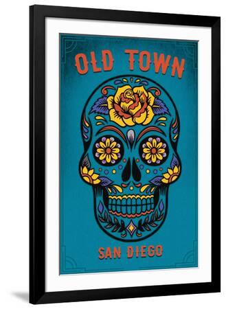 San Diego Fia Tuck Patch Suga Skull Flowe Emboideed Ion On