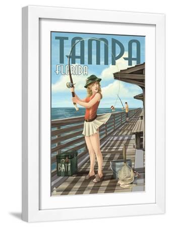 Vintage Pin-Up Wall Art - Framed Prints, Canvases, & Paintings