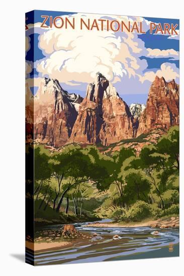 Stretched Canvas Print, , large