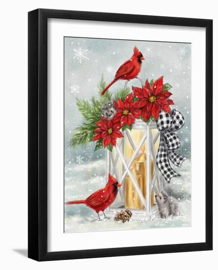 Lantern with Animals-MAKIKO-Framed Giclee Print