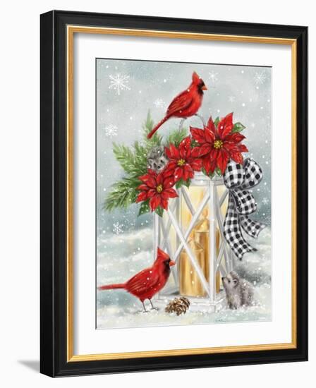 Lantern with Animals-MAKIKO-Framed Giclee Print