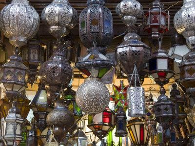 Lanterns for Sale in the Souk, Marrakech (Marrakesh), Morocco, North  Africa, Africa' Photographic Print - Nico Tondini | Art.com