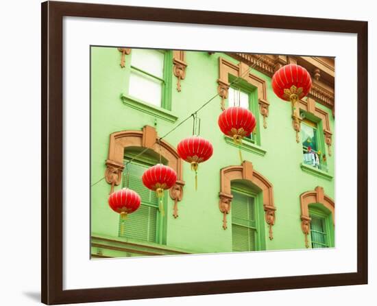 Lanterns In The Wind-Sonja Quintero-Framed Photographic Print