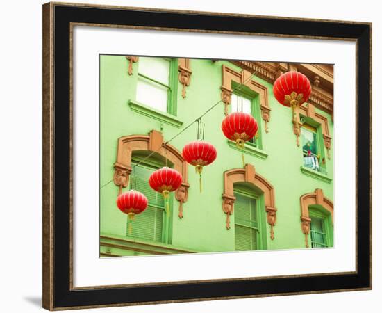 Lanterns In The Wind-Sonja Quintero-Framed Photographic Print