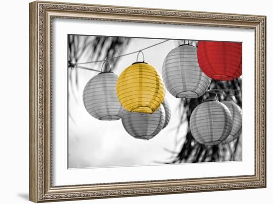 Lanterns-Gail Peck-Framed Art Print