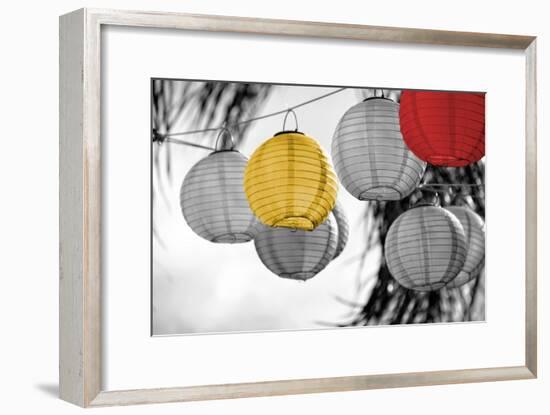 Lanterns-Gail Peck-Framed Art Print