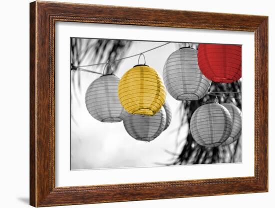 Lanterns-Gail Peck-Framed Art Print