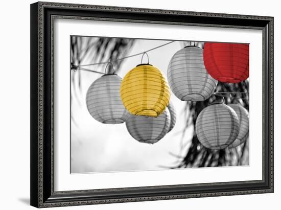 Lanterns-Gail Peck-Framed Art Print