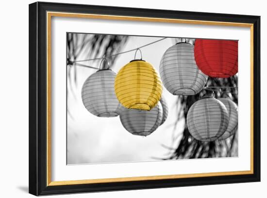 Lanterns-Gail Peck-Framed Art Print