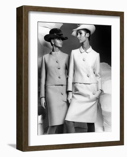 Lanvin Fashion for Autumn-Winter Collection 1966-null-Framed Photo