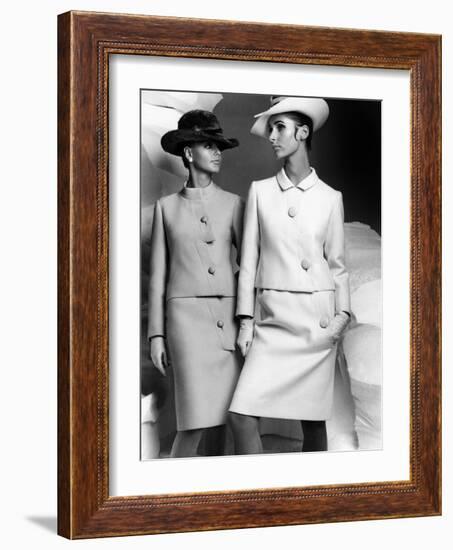 Lanvin Fashion for Autumn-Winter Collection 1966-null-Framed Photo