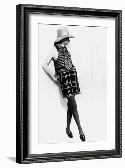 Lanvin Fashion for Spring-Summer Collection 1968-null-Framed Photo