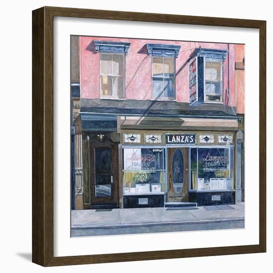 Lanza's Restaurant, 11th Street, East Village, 1994-Anthony Butera-Framed Giclee Print