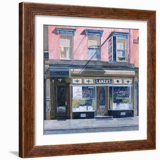 Lanza's Restaurant, 11th Street, East Village, 1994-Anthony Butera-Framed Giclee Print