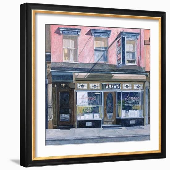 Lanza's Restaurant, 11th Street, East Village, 1994-Anthony Butera-Framed Giclee Print