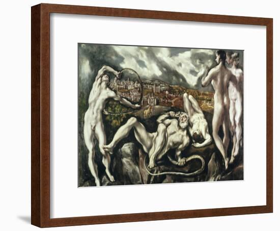 Laocoon-El Greco-Framed Giclee Print