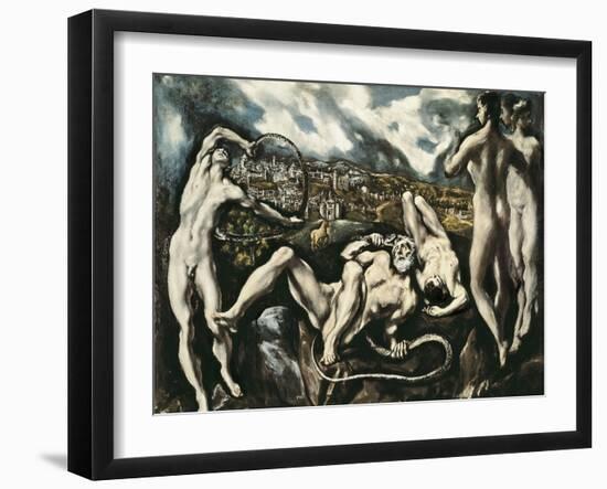 Laocoon-El Greco-Framed Art Print