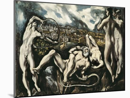 Laocoon-El Greco-Mounted Art Print