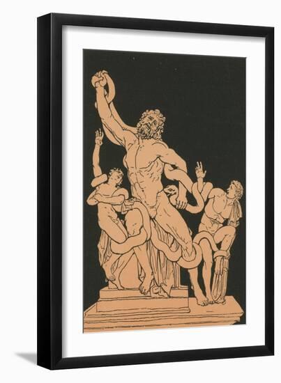 Laocoon-Bartolomeo Pinelli-Framed Giclee Print