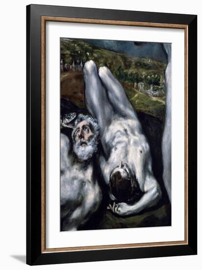 Laokoon and His Sons (Detail), 1610-1614-El Greco-Framed Giclee Print