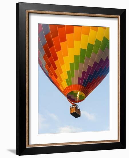 Laos, Vang Vieng. Hot Air Balloon-Matt Freedman-Framed Photographic Print