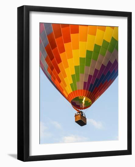 Laos, Vang Vieng. Hot Air Balloon-Matt Freedman-Framed Photographic Print