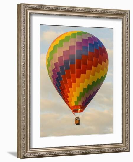 Laos, Vang Vieng. Hot Air Balloon-Matt Freedman-Framed Photographic Print