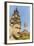 Laos, Vientiane. Xieng Khuan Buddha Park, statues of religious figures.-Walter Bibikow-Framed Premium Photographic Print