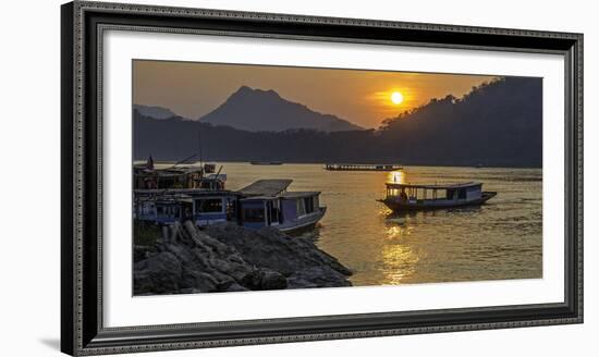 Laotian Fishing Village-Art Wolfe-Framed Photographic Print