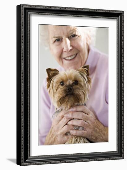 Lap Dog-Cristina-Framed Photographic Print