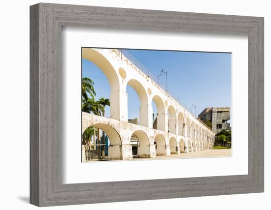 Lapa Arch - Arcos Da Lapa, Rio De Janeiro, Brazil-Frazao-Framed Photographic Print