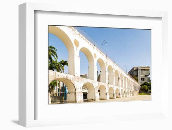 Lapa Arch - Arcos Da Lapa, Rio De Janeiro, Brazil-Frazao-Framed Photographic Print