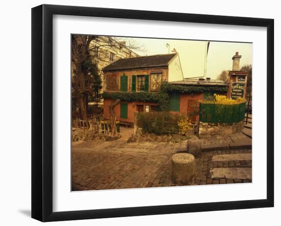 Lapin Agile Nightclub, Montmartre, Paris, France, Europe-David Hughes-Framed Photographic Print