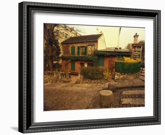 Lapin Agile Nightclub, Montmartre, Paris, France, Europe-David Hughes-Framed Photographic Print