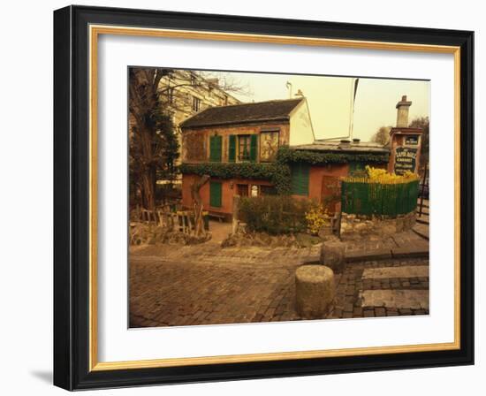 Lapin Agile Nightclub, Montmartre, Paris, France, Europe-David Hughes-Framed Photographic Print