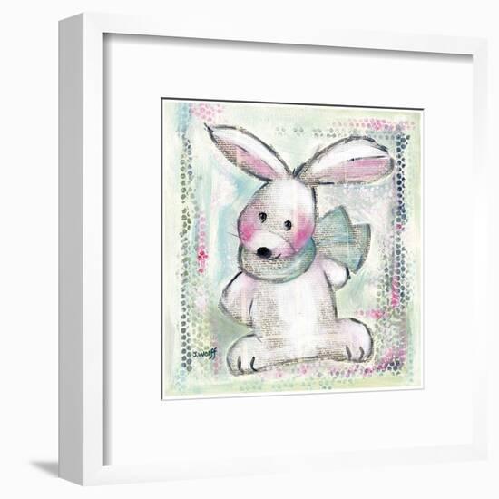 Lapin Vert-Joelle Wolff-Framed Art Print