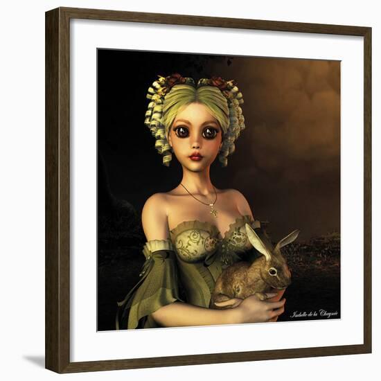 Lapin-Isabelle Chaynee-Framed Art Print