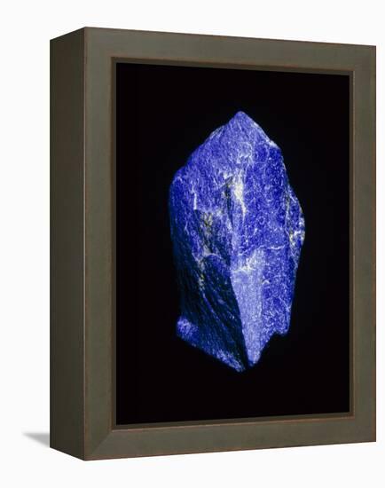 Lapis Lazuli, a Rare, Deep Blue Gemstone-Vaughan Fleming-Framed Premier Image Canvas
