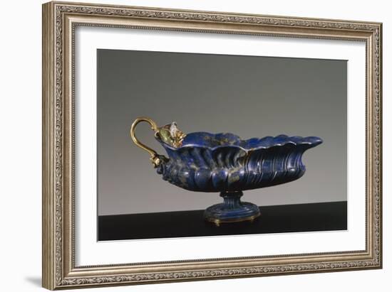 Lapis Lazuli, Chiseled and Enameled Gold-Hans Holbein the Elder-Framed Giclee Print