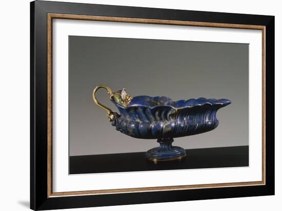 Lapis Lazuli, Chiseled and Enameled Gold-Hans Holbein the Elder-Framed Giclee Print