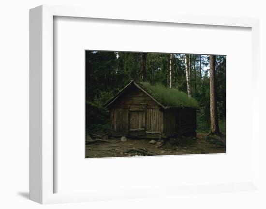 Lapland hut-Unknown-Framed Photographic Print