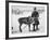 Laplander Helping to Move Reindeer Away from Russian Positions During the Russo-Finnish War-Carl Mydans-Framed Premium Photographic Print