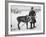 Laplander Helping to Move Reindeer Away from Russian Positions During the Russo-Finnish War-Carl Mydans-Framed Premium Photographic Print
